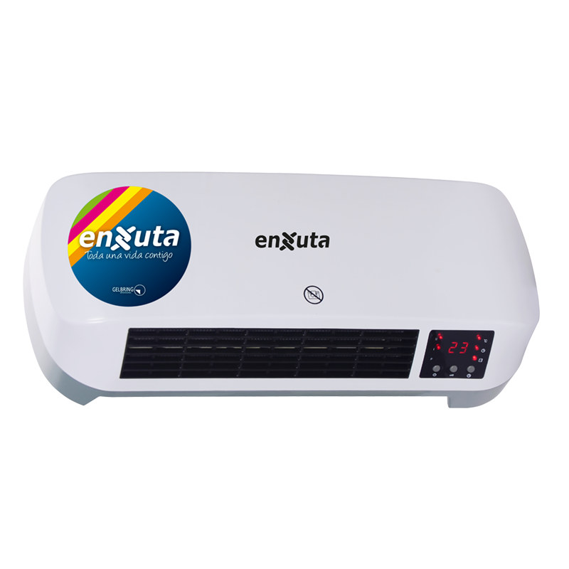 Caloventilador digital de pared Enxuta